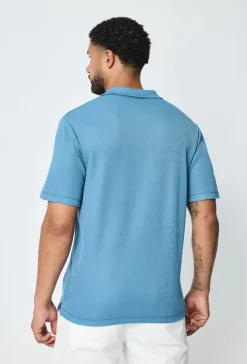 Polo uni manches courtes
