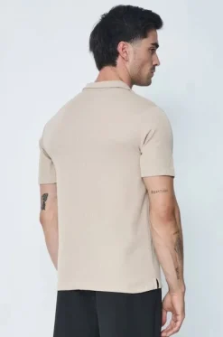 Polo uni manches courtes