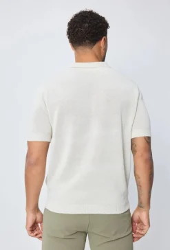 Polo uni manches courtes