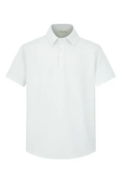 Polo uni manches courtes