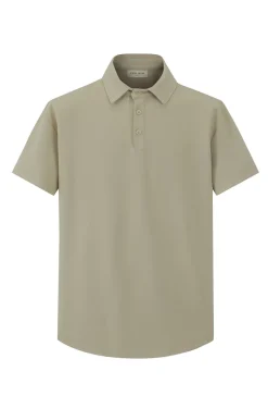 Polo uni manches courtes