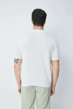 Polo uni manches courtes
