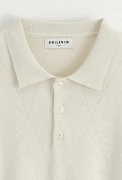 Polo uni manches courtes