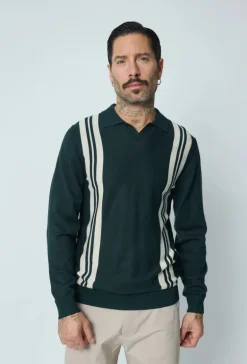 Pull à col chemise