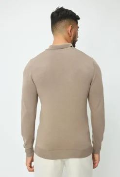 Pull à col chemise