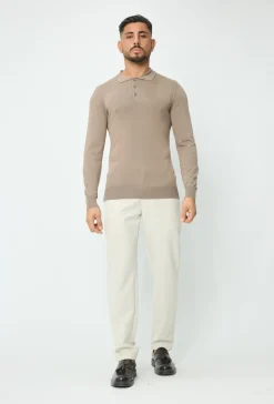 Pull à col chemise