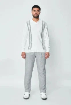 Pull à col chemise