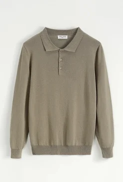 Pull à col chemise