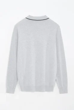 Pull à col chemise