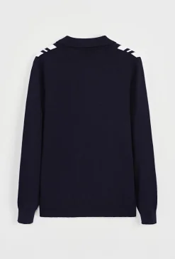 Pull à col chemise