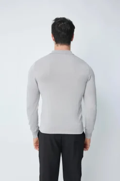 Pull à col chemise