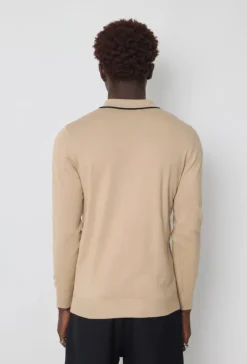 Pull à col chemise