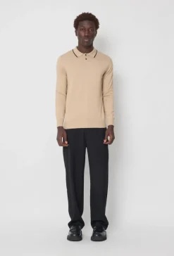 Pull à col chemise