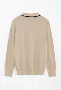 Pull à col chemise