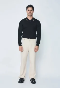 Pull à col chemise