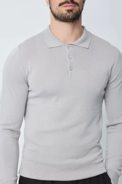 Pull à col chemise