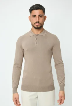 Pull à col chemise