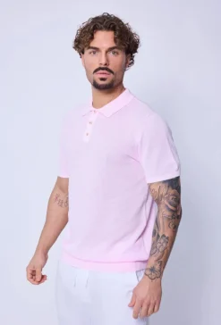 Pull à col chemise avec boutons