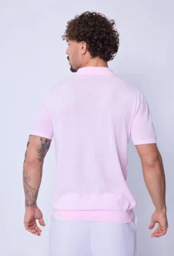 Pull à col chemise avec boutons