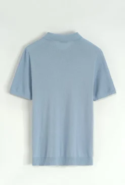 Pull à col chemise avec boutons