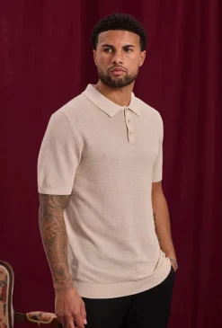 Pull à col chemise avec boutons