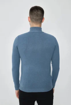 Pull doux et chiné maille fine