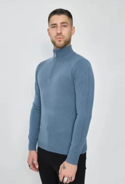 Pull doux et chiné maille fine