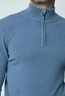 Pull doux et chiné maille fine