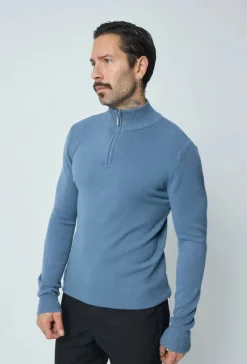 Pull doux et chiné maille fine