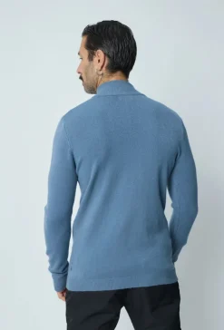 Pull doux et chiné maille fine