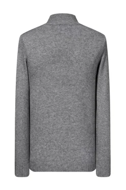 Pull doux et chiné maille fine