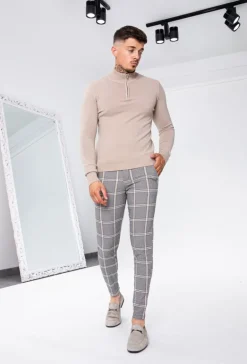 Pull doux et chiné maille fine