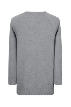 Pull effet peluche mohair