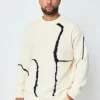 Pull en maille artistique