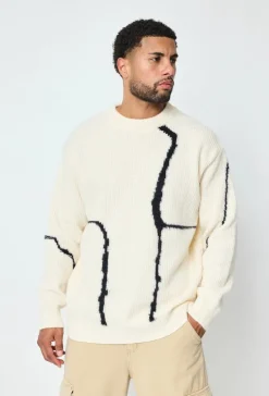 Pull en maille artistique