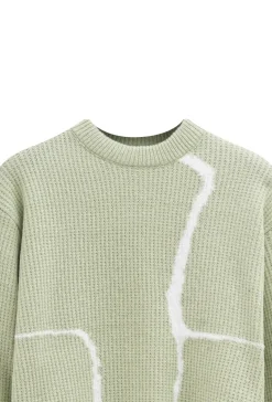 Pull en maille artistique