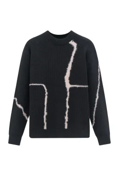 Pull en maille artistique