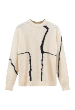 Pull en maille artistique