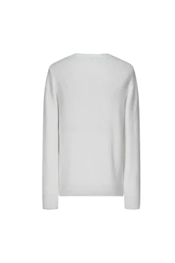 Pull en maille cotelé