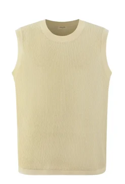 Pull en maille sans manches