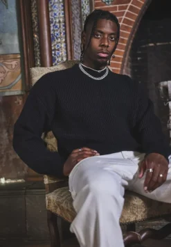 Pull en maille uni