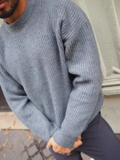 Pull en maille uni