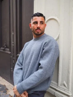 Pull en maille uni