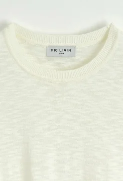 Pull légere simple uni