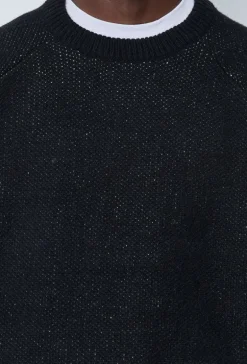 Pull maille couleur uni col rond
