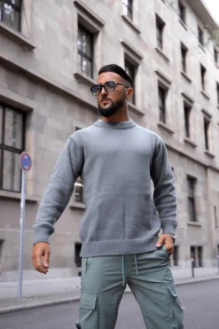 Pull maille épaisse
