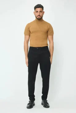 Pull manches courtes uni