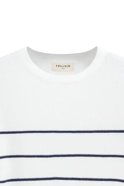 Pull marin à rayures