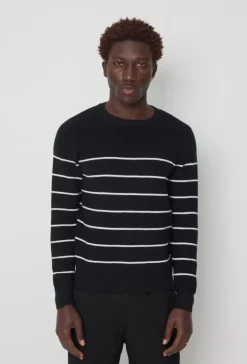Pull marin à rayures
