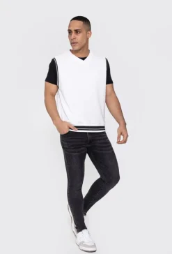 Pull sans manches